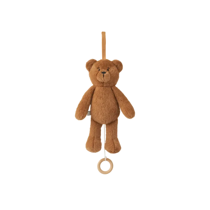 Liewood - Music Mobile - Makenna - Bear - Golden Caramel