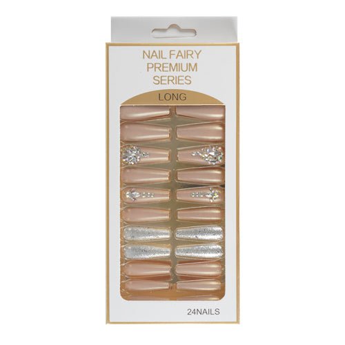 Nail Fairy Premium Series Long Nail 24Nails - ikatehouse