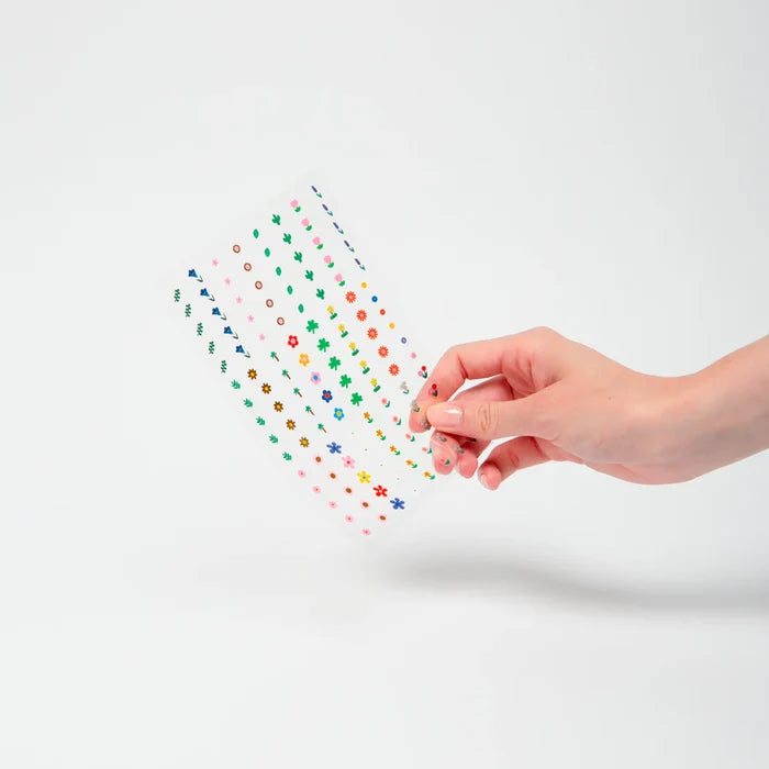 OMY - Nail Stickers - Flower - 120 Stickers