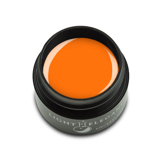 Neon Orange Gel Paint | Light Elegance