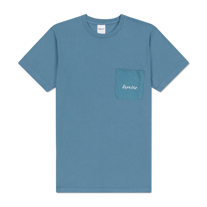 RIPNDIP Nerma Lisa Pocket Tee (Slate)