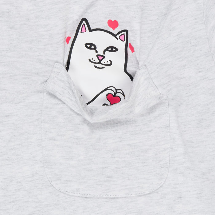 RIPNDIP Nermal Loves Pocket Tee (Ash Heather)