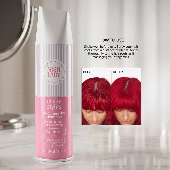 NishLady Perfume Dry Shampoo - Noctura