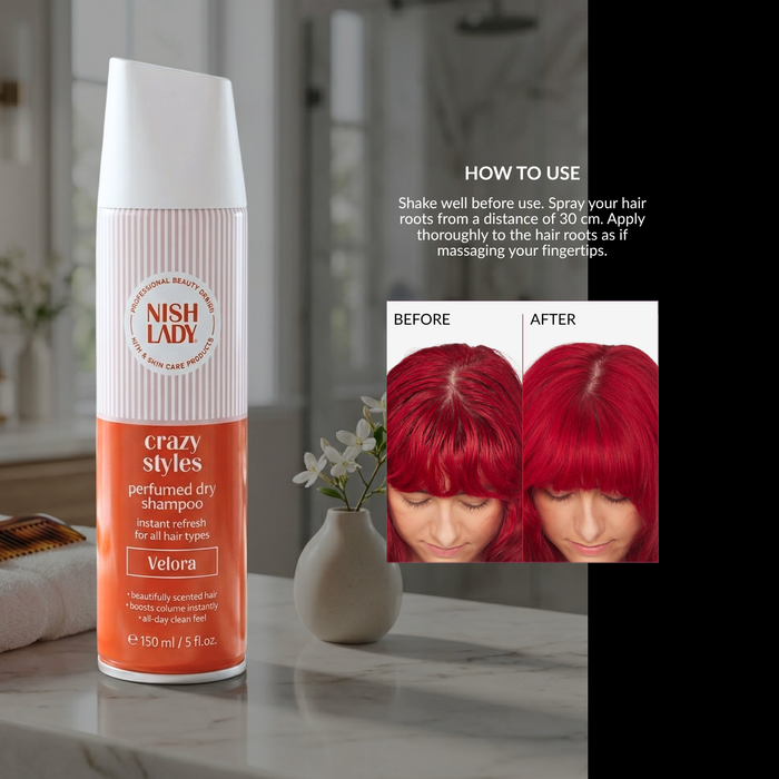 NishLady Perfume Dry Shampoo - Velora