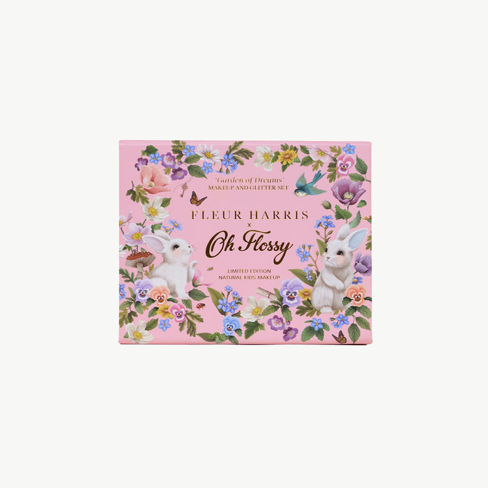 Oh Flossy X Fleur Harris - Garden of Dreams Collection Mini Makeup & Glitter Set