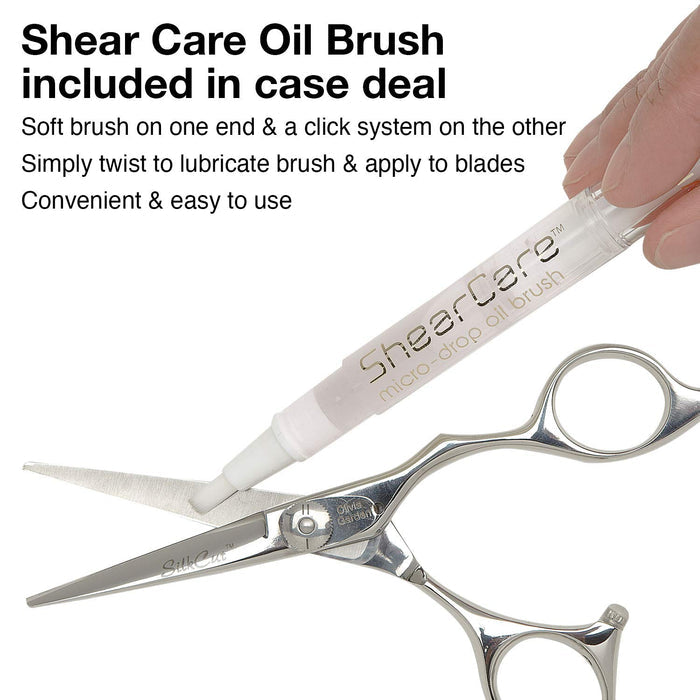 Olivia Garden SilkCut Pro Professional Hairdressing 6.5" Shear and Thinner Case # SKP-C05 - Palms Fashion Inc.