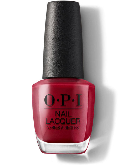 O.P.I Nail Lacquer  0.5 fl oz/15ml - Chick Flick Cherry