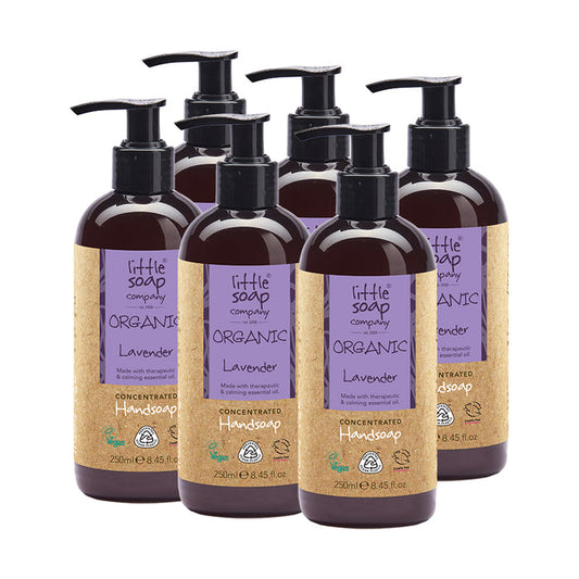 Organic Pure Lavender Liquid Soap 250ml - Case of 6