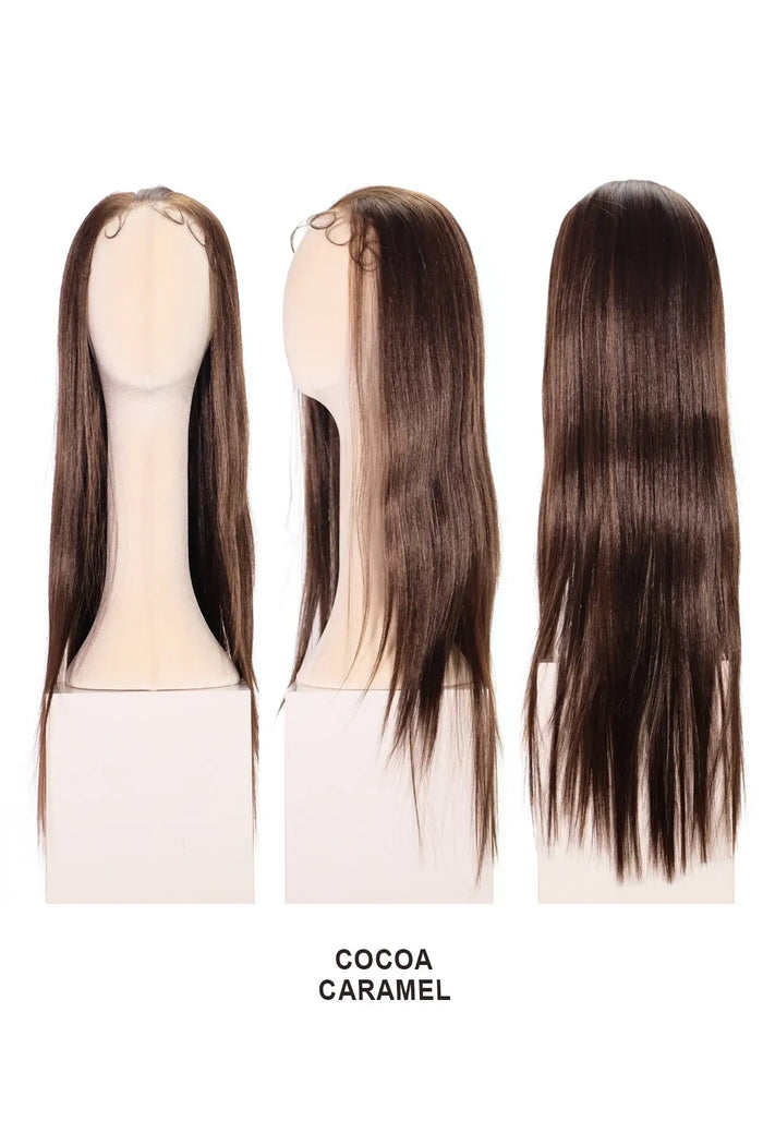 OUTRE 6X5 PRE-CUT LACE CLOSURE WIG - SLEEK YAKI 30" OUTRE
