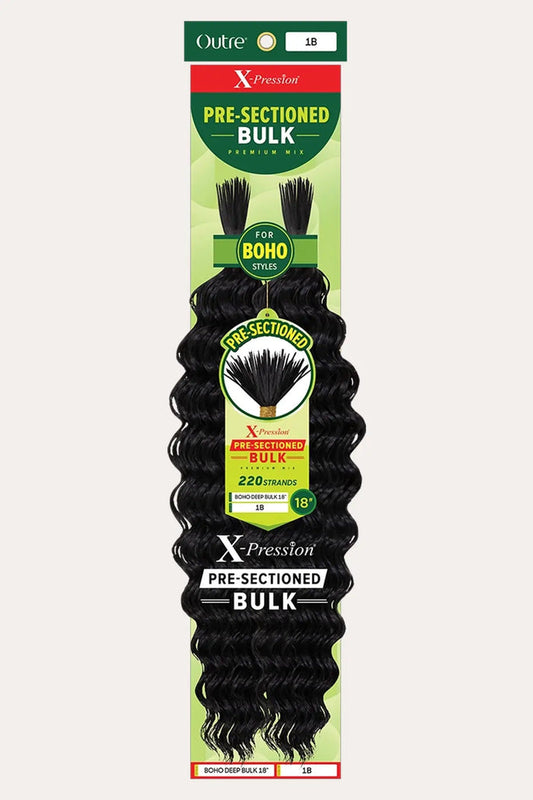 OUTRE X-PRESSION PRE - SECTIONED BOHO DEEP BULK 18" OUTRE