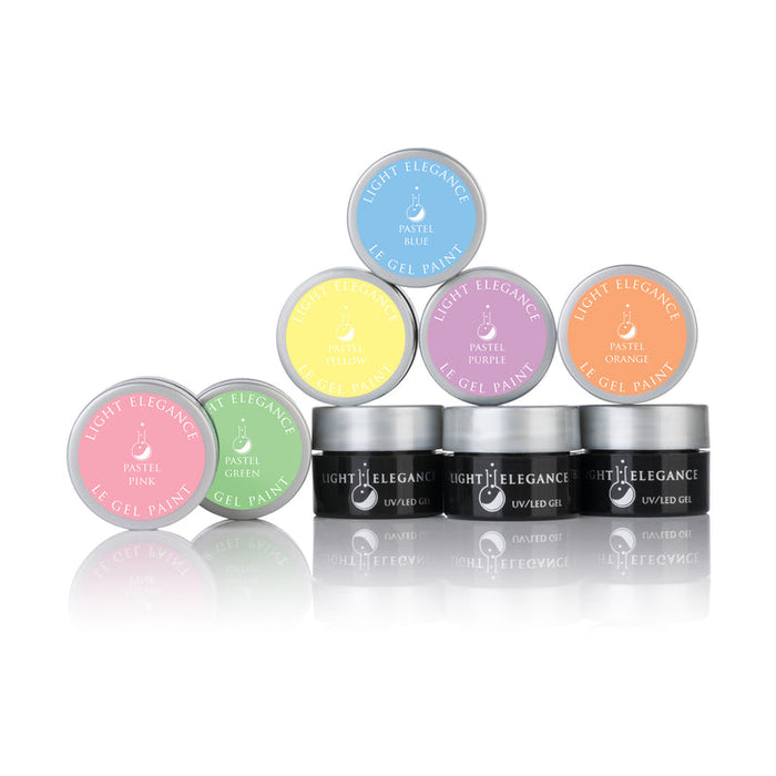 Pastel Gel Paint Kit | Light Elegance