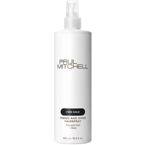 Paul Mitchell Firm Hold Freeze and Shine Hairspray, 500 ml