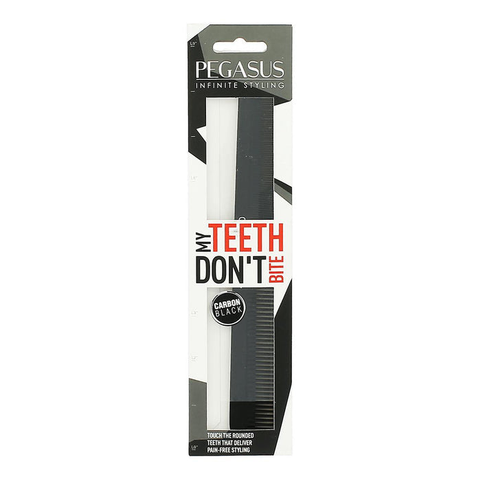 Pegasus Hard Rubber Comb S210 (available in silver) - Tulipa Hair & Beauty