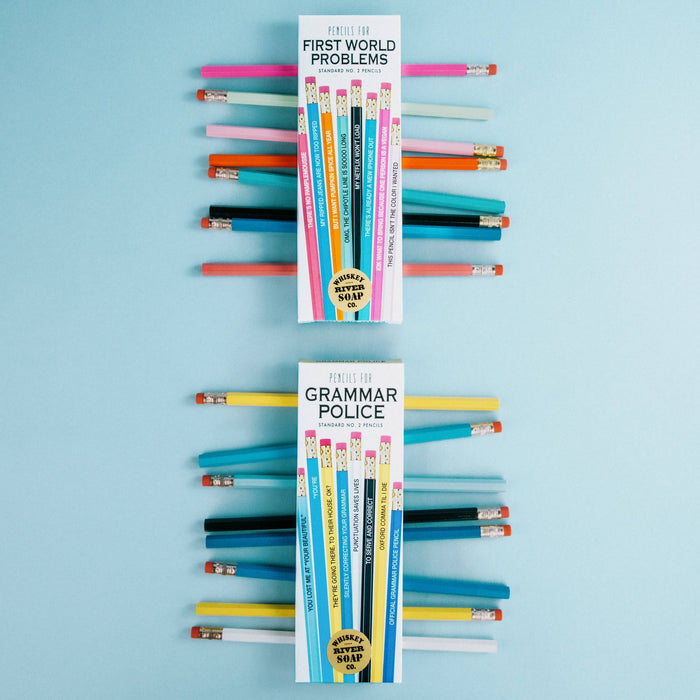 Pencils for Grammar Police Original Package | Funny Pencils