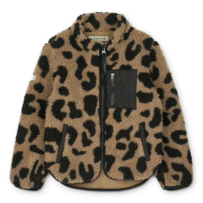 Liewood - Pile Jacket - Nolan - Mega Leo/Oat Mix