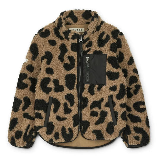 Liewood - Pile Jacket - Nolan - Mega Leo/Oat Mix