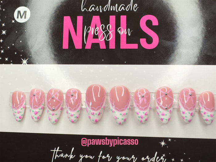 Pink Roses Gel Set - Paws By Picasso Pink Roses Gel Set