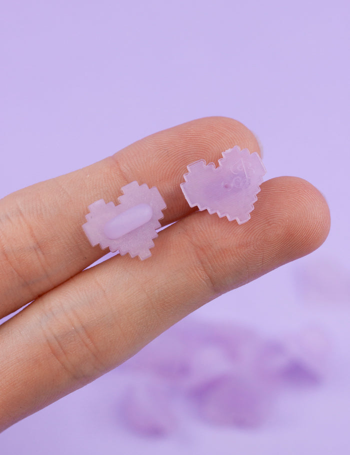 CLEAR PURPLE pack of 10