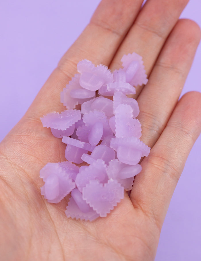 CLEAR PURPLE pack of 50