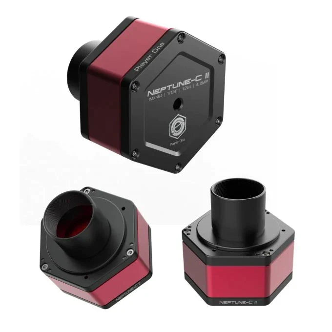 Player One Neptune-C II USB3.0 Color Camera IMX464 (Neptune-C-II) - Astronomy Plus
