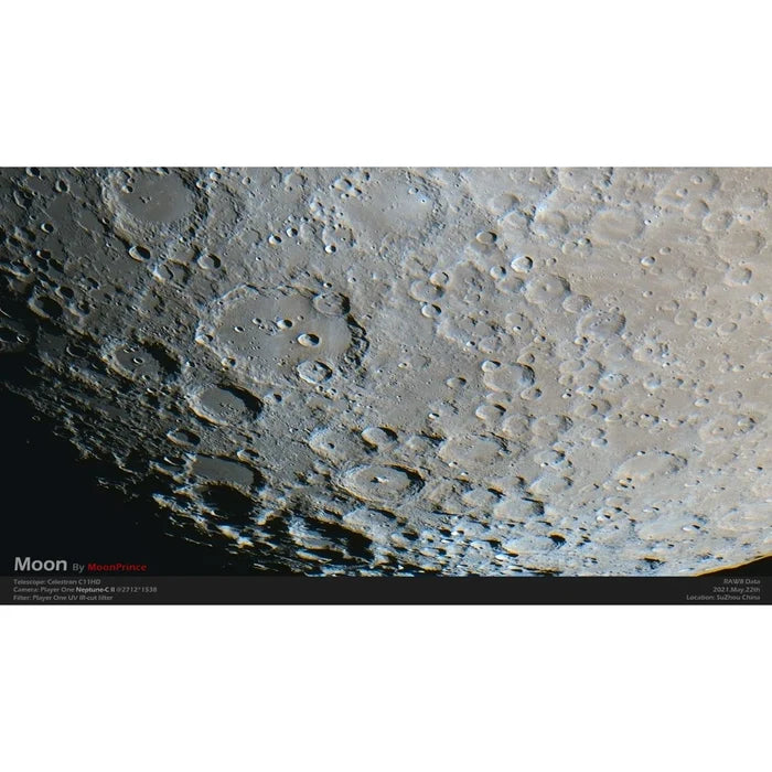 Player One Neptune-C II USB3.0 Color Camera IMX464 (Neptune-C-II) - Astronomy Plus