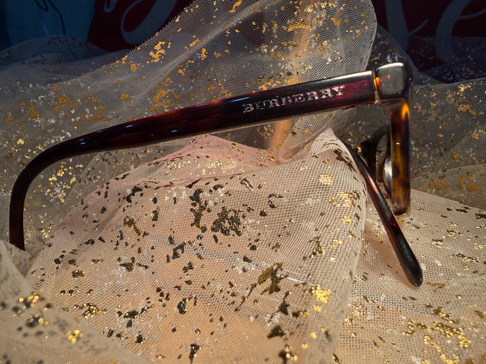 Pre-Loved Burberry BE2201 3002 Eyeglasses Dark Havana Full Rim 52-17-140