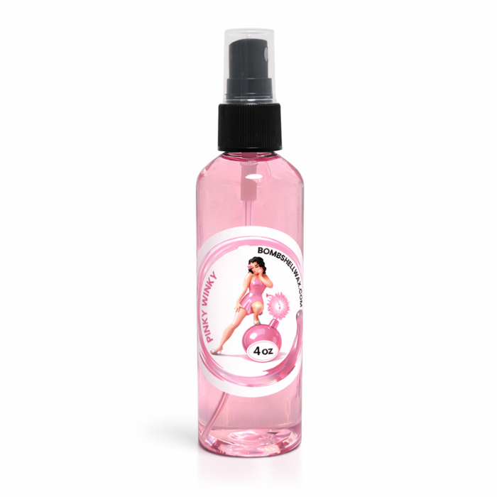 Pinky Winky 4 oz pink spray bottle