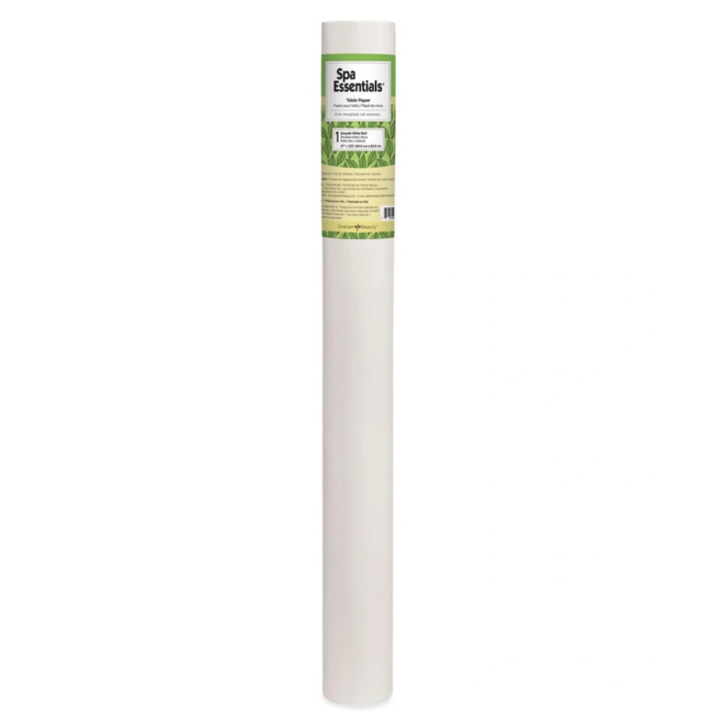 27 inch smooth waxing table paper roll for spa, esthetic, sugaring, and professional waxing treatments
