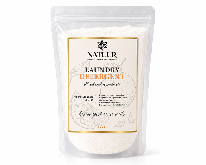 PUREWASH | Natural Laundry Detergent Powder | For Top Load Machines | Plant Surfactants | Baking Soda | Lemon | Clean | Soft | Fresh