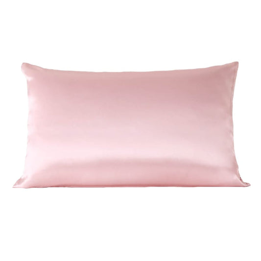 Queen Size 22 Momme Mulberry Silk Pillowcase: Blush