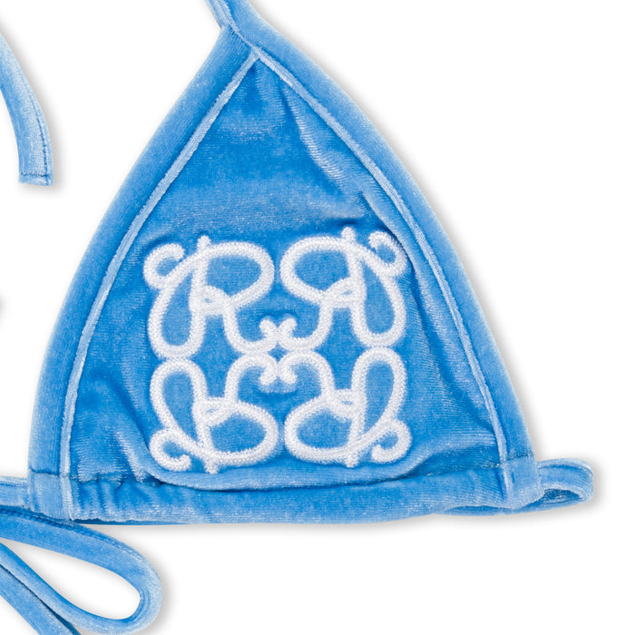 RIPNDIP Ranagram 2pc Bikini Set (Light Blue)