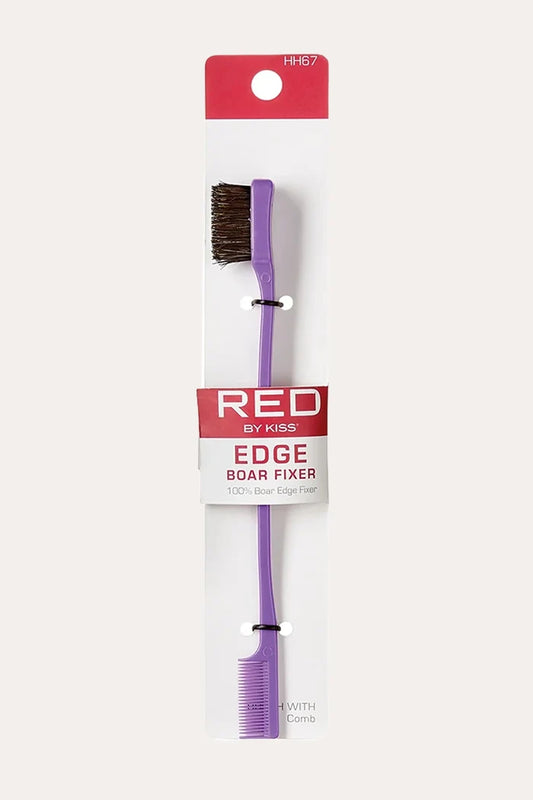 RED BY KISS EDGE BOAR FIXER RED BY KISS