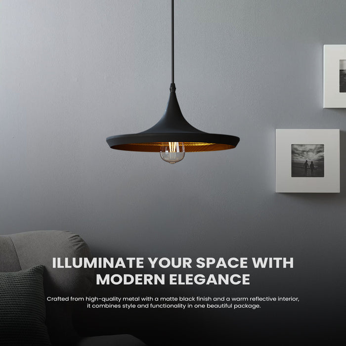 Retro industrial hanging lamp pendant lamp bar lampshade lamp E27 black new~2185