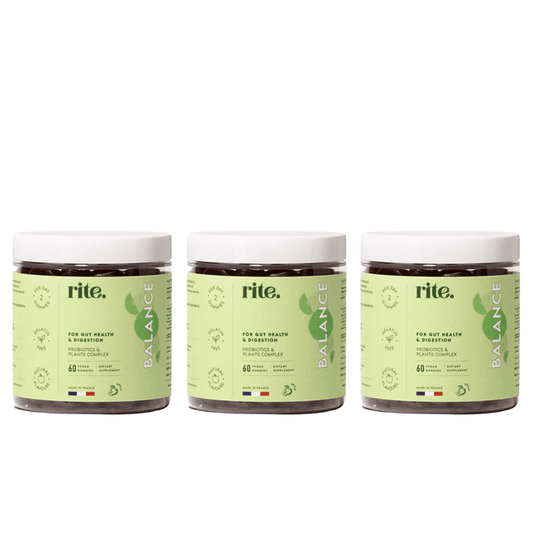 Rite Balance Vegan Gummies 3 Pack Set - Beauty Tribe