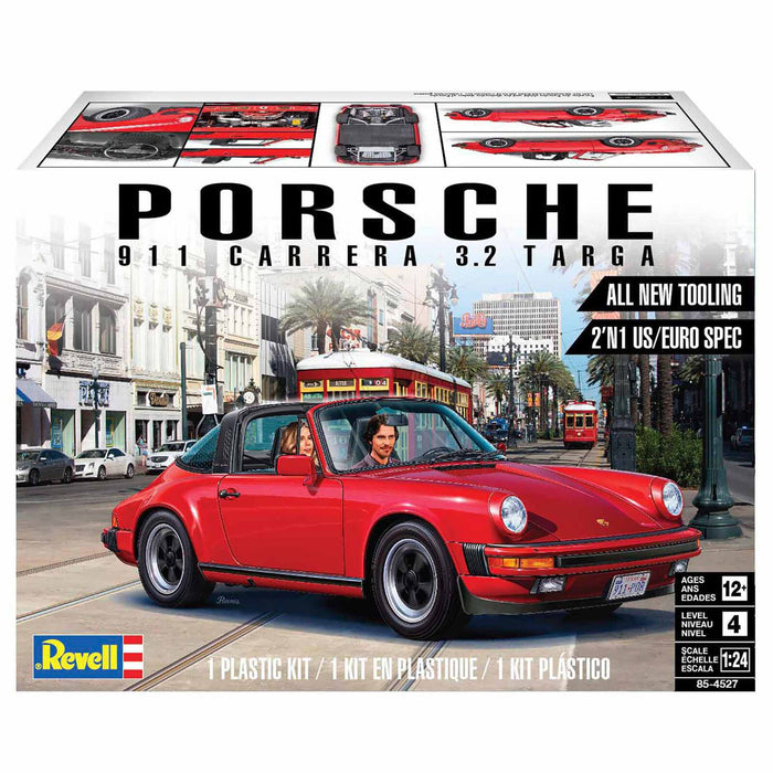 RMX-4527 1/24 1984 Porsche 911 Carrera 3.2 Targa Car (2 in 1)