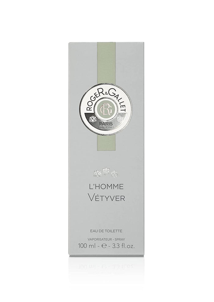 Roger & Gallet L'Homme Vetyver Body Spray for Men Eau De Toilette 100ML
