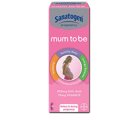Sanatogen Pregnancy Mum to Be Before and During Pregnancy Tablets - Pack of 30 Tablets