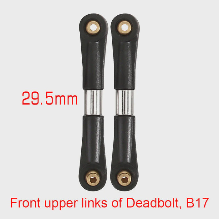 SCX24-134-39 INJORA 1 Pair Stainless Steel High Clearance Chassis Links for SCX24 Mods