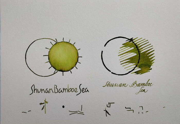 Shanghai Stationary Ink - Shunan Bamboe Sea - 50ml