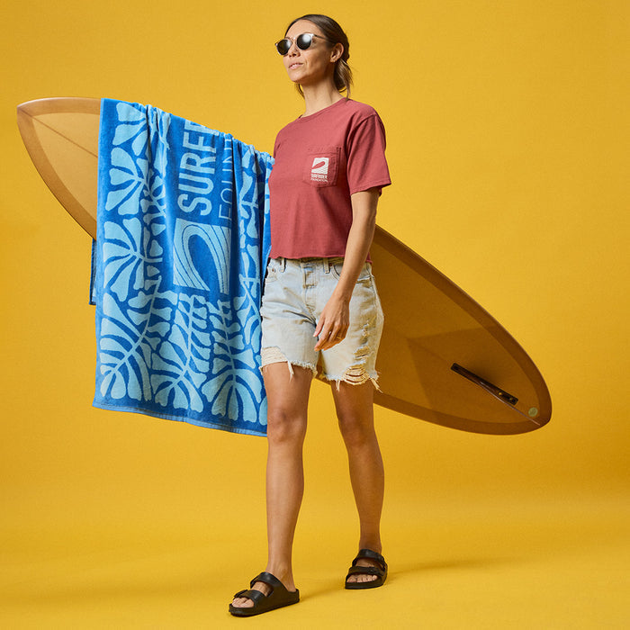 Shorebreak Woven Beach Towel