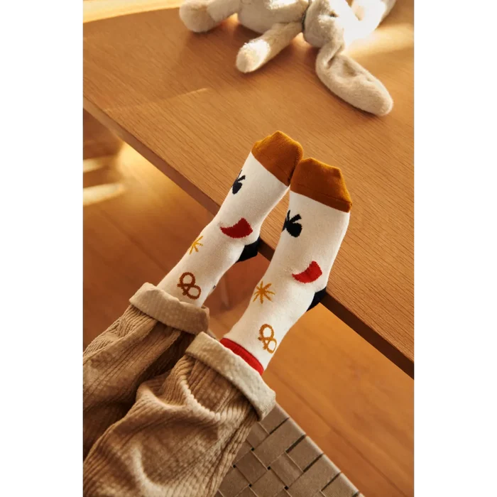 Liewood - Silas Socks - Holiday/Sandy Mix - Lifestyle Cut