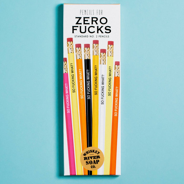 Singles - Pencils for Zero Fucks Original Style | Funny Pencils