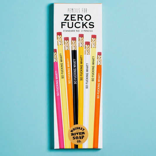 Singles - Pencils for Zero Fucks Original Style | Funny Pencils