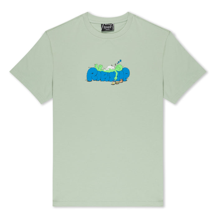 RIPNDIP Sleepy Tee (Sage)
