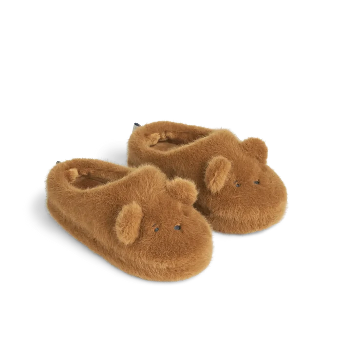 Liewood - Slippers - Aviaja - Bear/Golden Caramel