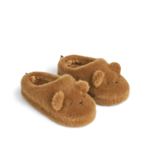 Liewood - Slippers - Aviaja - Bear/Golden Caramel