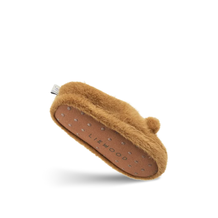 Liewood - Slippers - Aviaja - Bear/Golden Caramel - Bottom