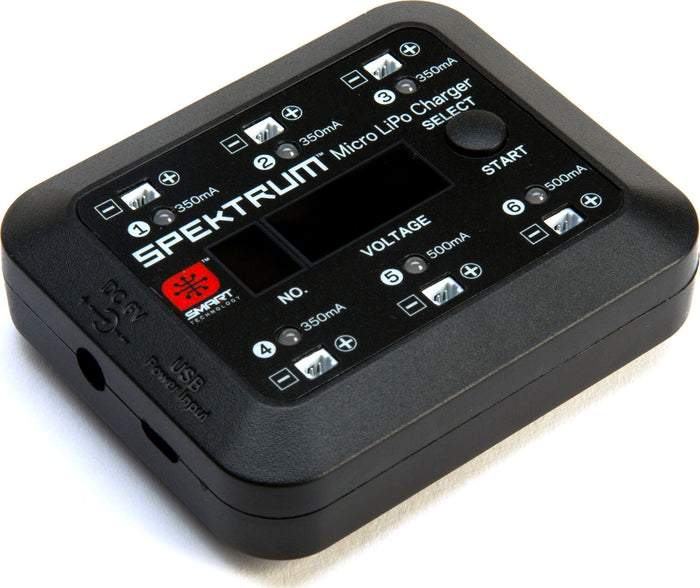 S63 Micro 6-port DC/USB 1S LiPo Smart Charger