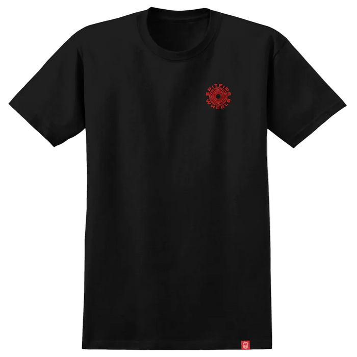 Spitfire Wheels Shirt Classic 87 Swirl Fill Black/Red/White