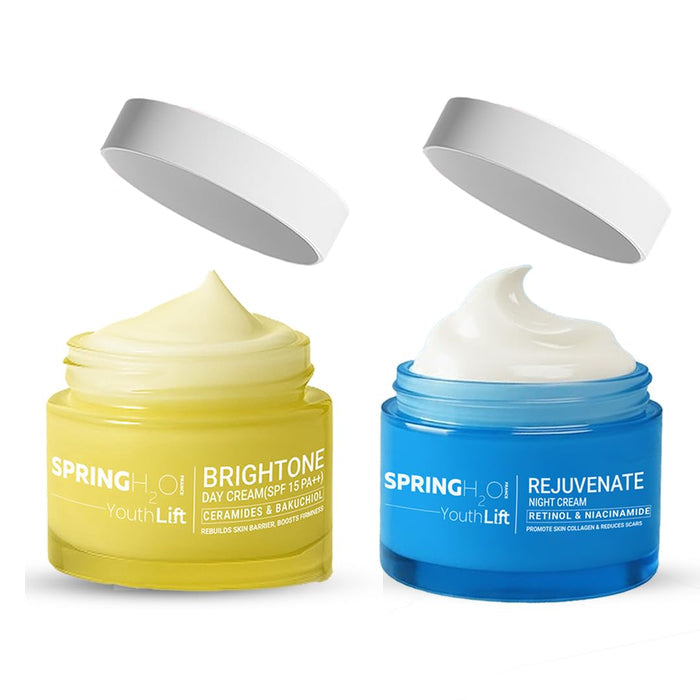 Spring H2O Day & Night Cream Combo-pack of 2